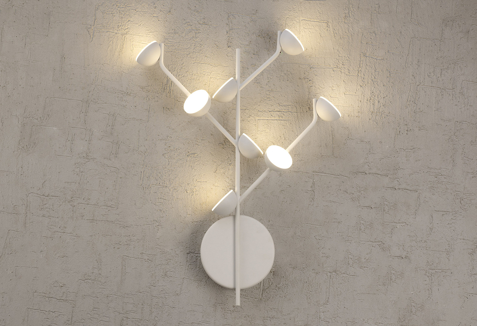 Adn White Wall Lights Mantra Armed Wall Lights Adn White Wall Lights Mantra Armed Wall Lights